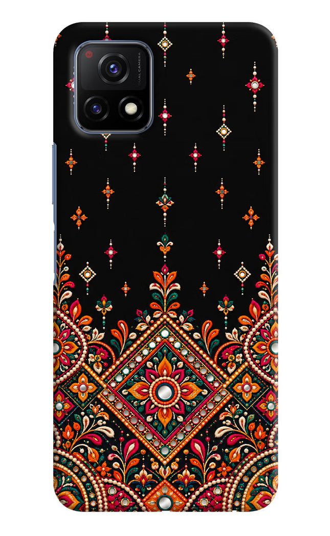 Noir Mehfil Vivo Y72 5G Hard Case Back Cover by Casekaro