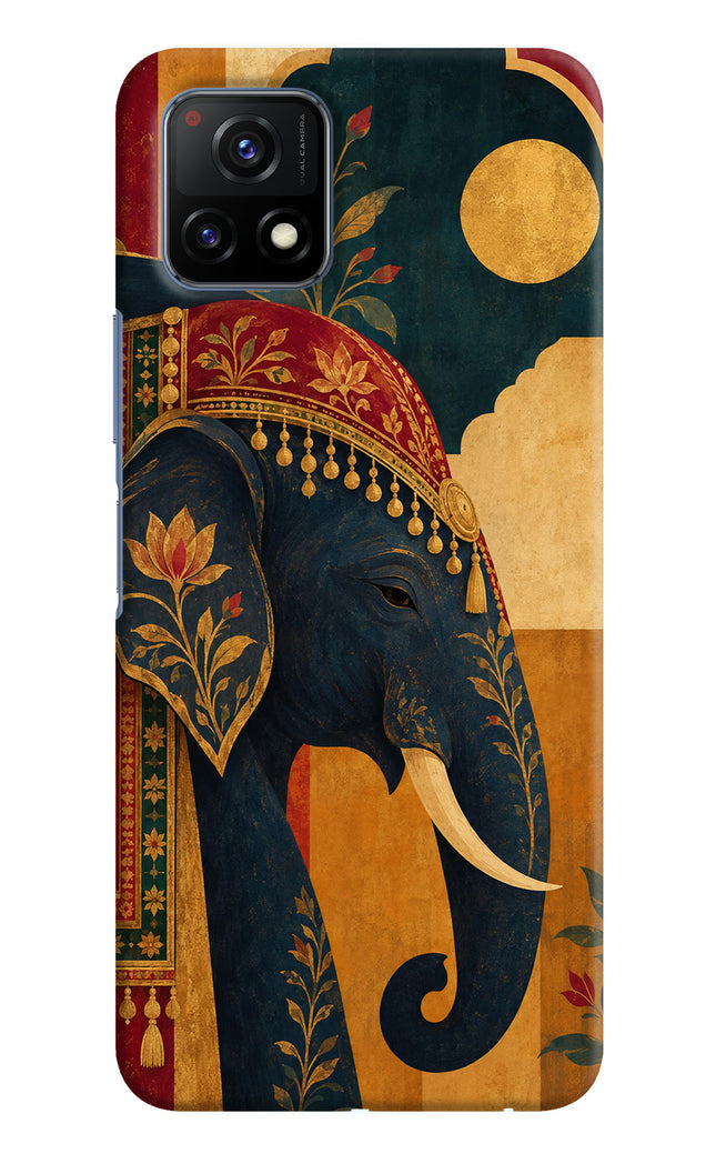 Royal Elephant Vivo Y72 5G Hard Case Back Cover by Casekaro