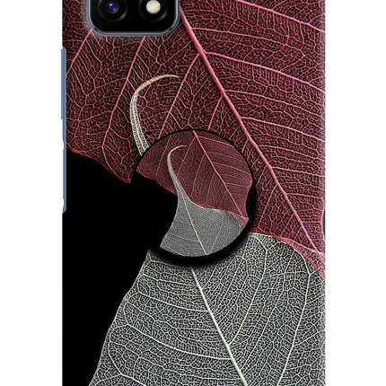 Leaf Pattern Vivo Y72 5G Pop Case by Casekaro
