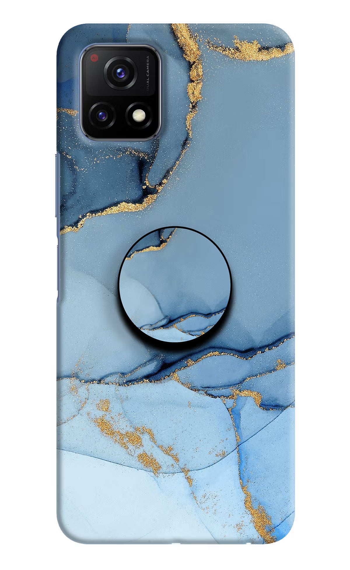 Blue Marble Vivo Y72 5G Pop Case by Casekaro