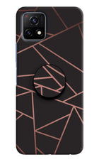 Geometric Pattern Vivo Y72 5G Pop Case by Casekaro