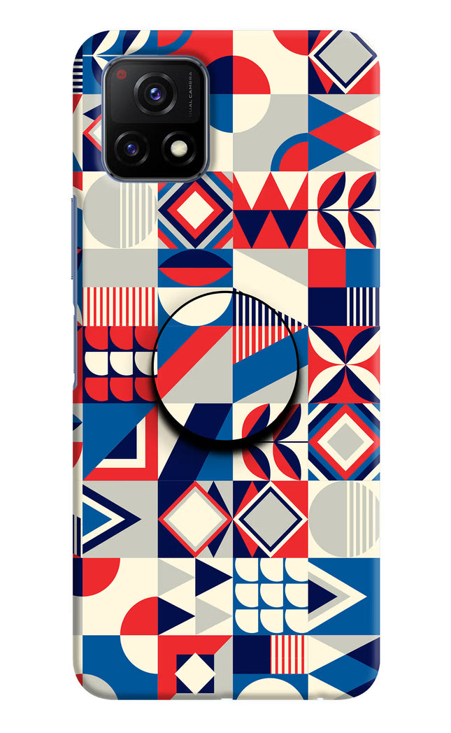 Colorful Pattern Vivo Y72 5G Pop Case by Casekaro