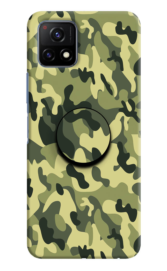 Camouflage Vivo Y72 5G Pop Case by Casekaro