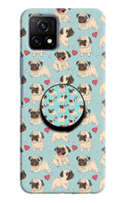 Pug Dog Vivo Y72 5G Pop Case by Casekaro