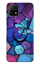 Cubic Abstract Vivo Y72 5G Pop Case by Casekaro