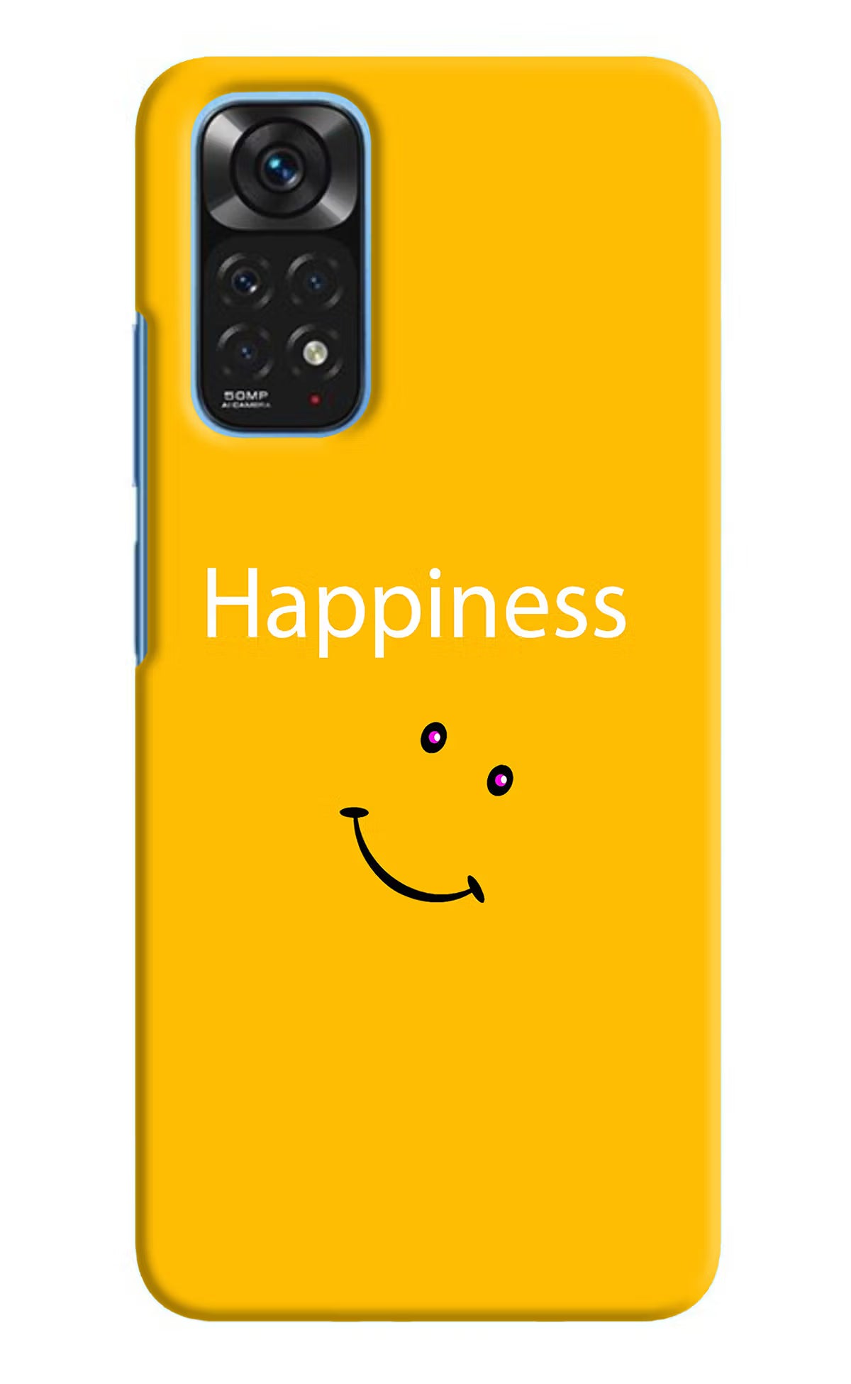 Happiness With Smiley Redmi Note 11/11S Hard Case Back Cover by Casekaro
