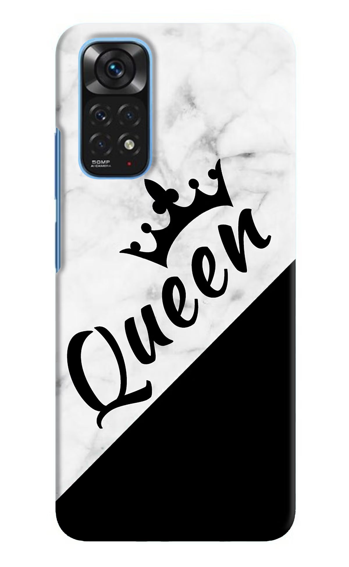 Queen Redmi Note 11/11S Hard Case Back Cover by Casekaro
