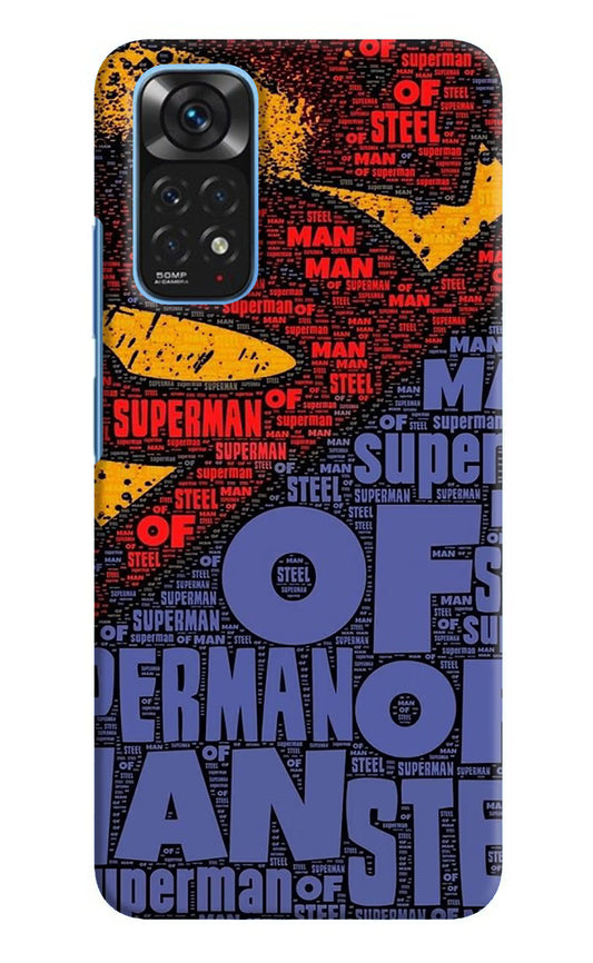 Superman Redmi Note 11/11S Hard Case Back Cover by Casekaro