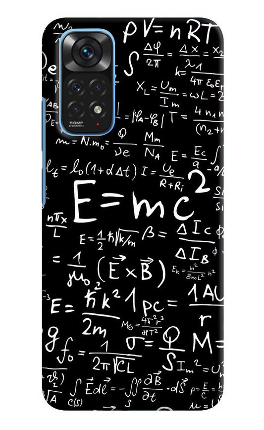 Physics Formula Redmi Note 11/11S Hard Case Back Cover by Casekaro