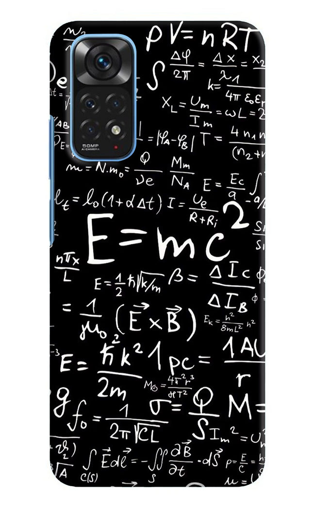 Physics Formula Redmi Note 11/11S Hard Case Back Cover by Casekaro