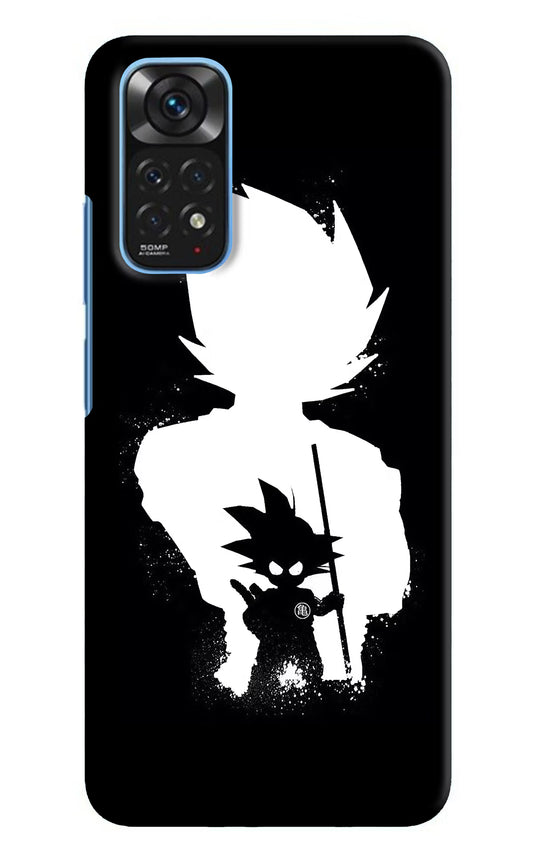 Goku Shadow Redmi Note 11/11S Hard Case Back Cover by Casekaro