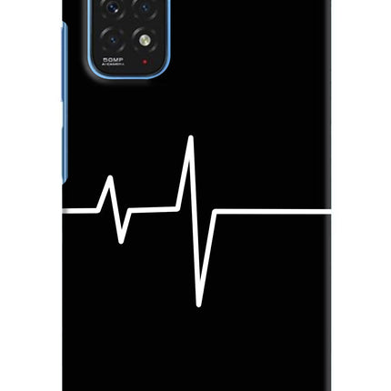 Heart Beats Redmi Note 11/11S Hard Case Back Cover by Casekaro