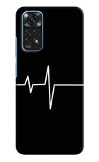 Heart Beats Redmi Note 11/11S Hard Case Back Cover by Casekaro