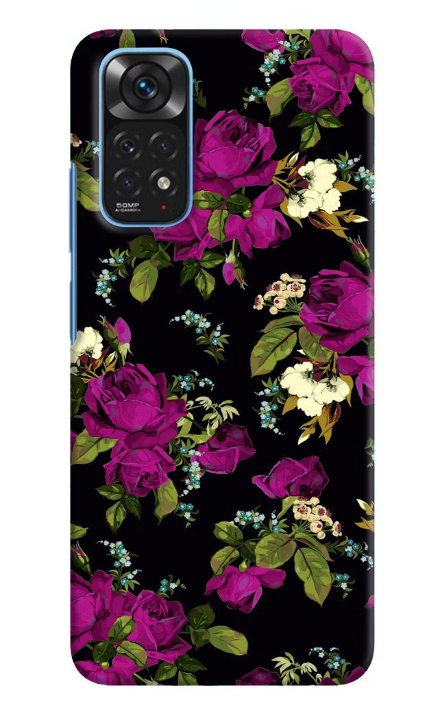 Flowers Redmi Note 11/11S Hard Case Back Cover by Casekaro