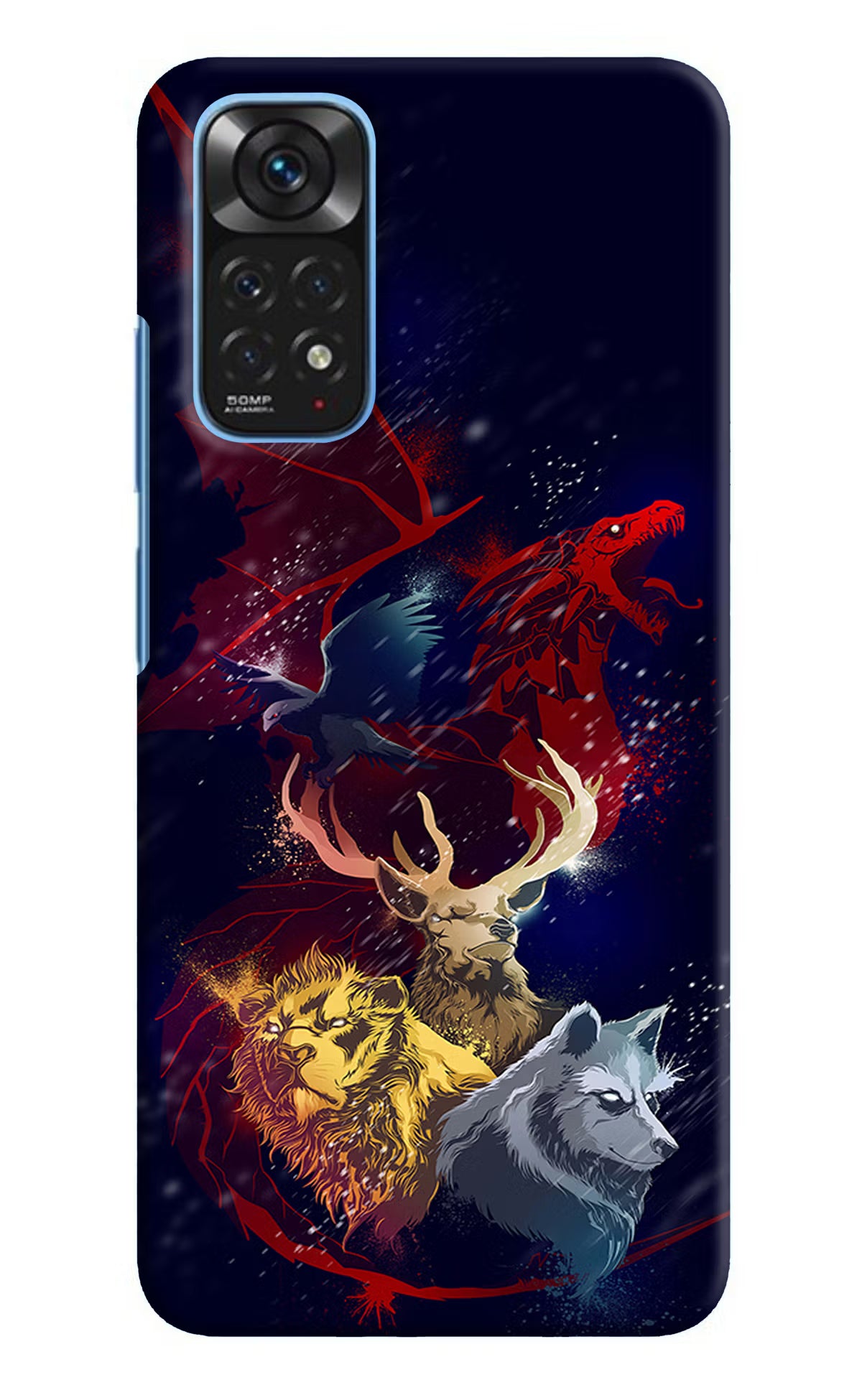 Game Of Thrones Redmi Note 11/11S Hard Case Back Cover by Casekaro