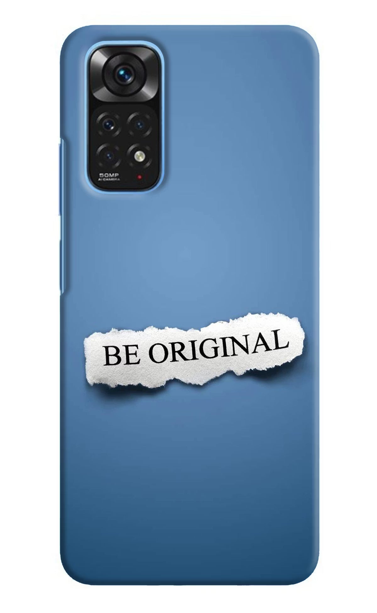 Be Original Redmi Note 11/11S Hard Case Back Cover by Casekaro