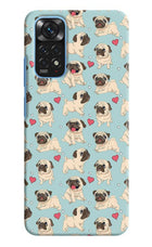 Pug Dog Redmi Note 11/11S Hard Case Back Cover by Casekaro