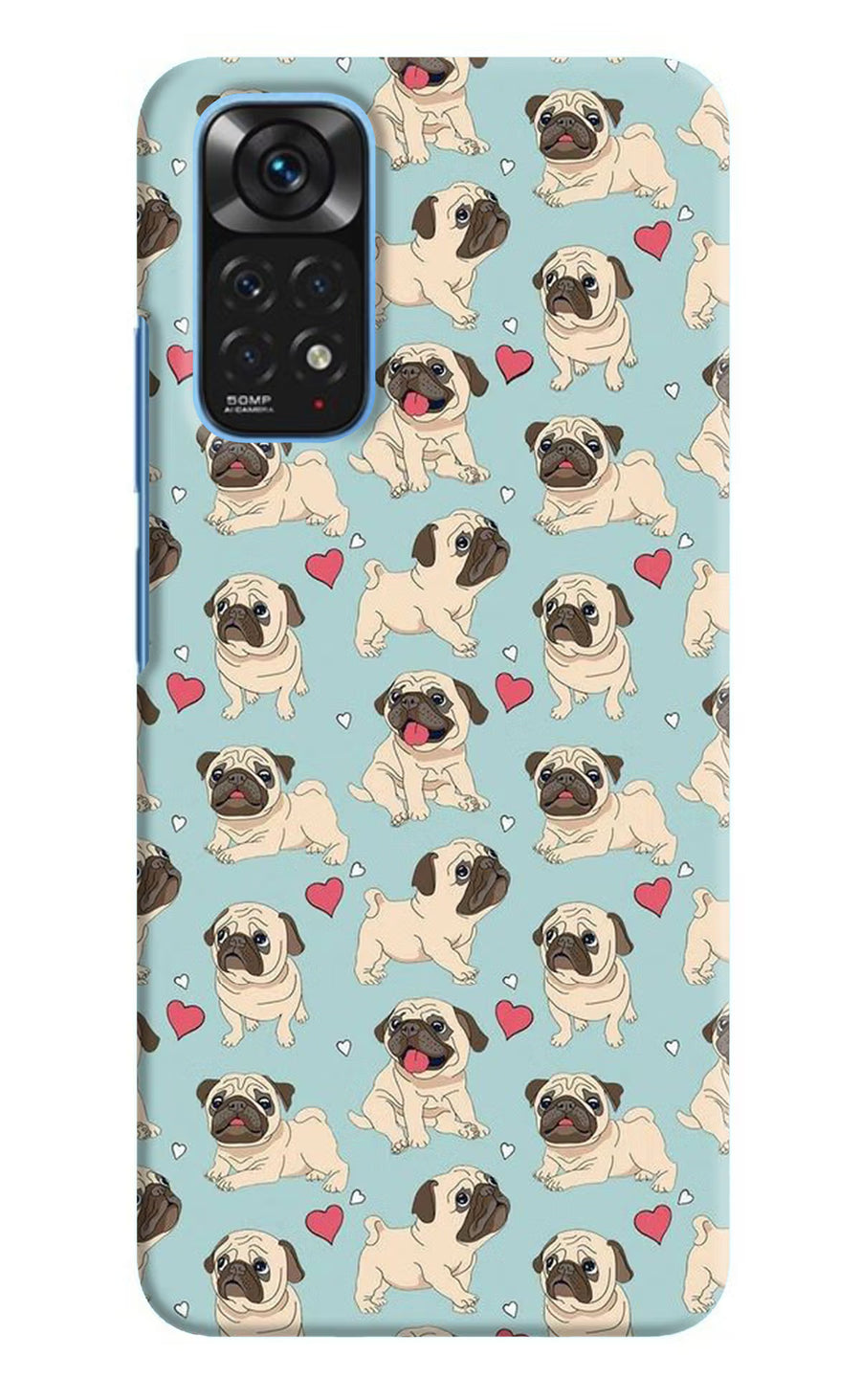 Pug Dog Redmi Note 11/11S Back Cover, Hard case