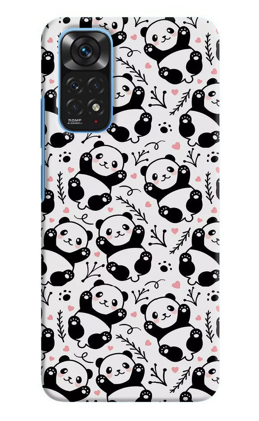 Cute Panda Redmi Note 11/11S Hard Case Back Cover by Casekaro