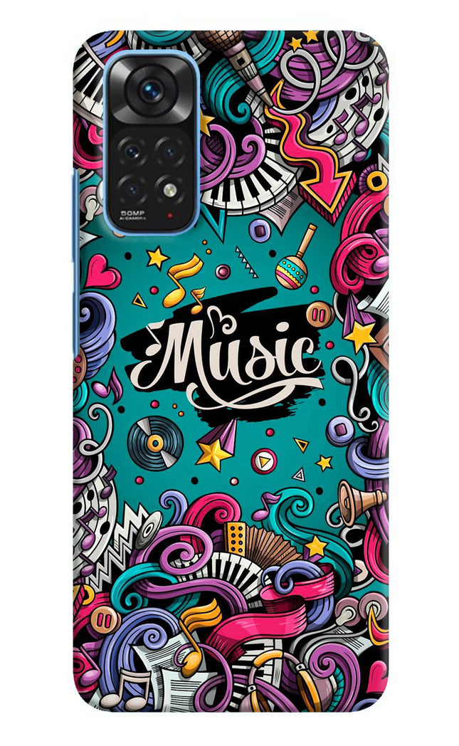 Music Graffiti Redmi Note 11/11S Hard Case Back Cover by Casekaro