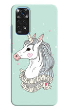 Unicorn Wallpaper Redmi Note 11/11S Hard Case Back Cover by Casekaro