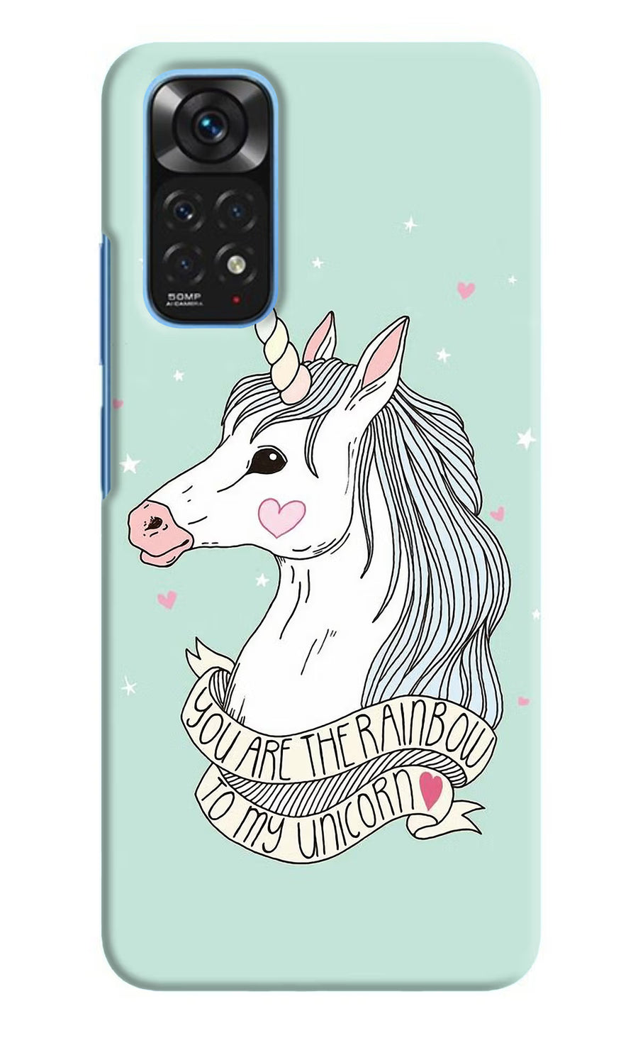 Unicorn Wallpaper Redmi Note 11/11S Back Cover, Hard case