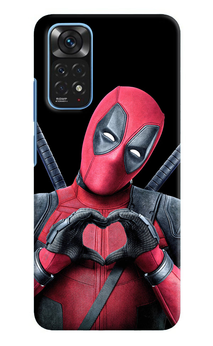 Deadpool Redmi Note 11/11S Back Cover, Hard case