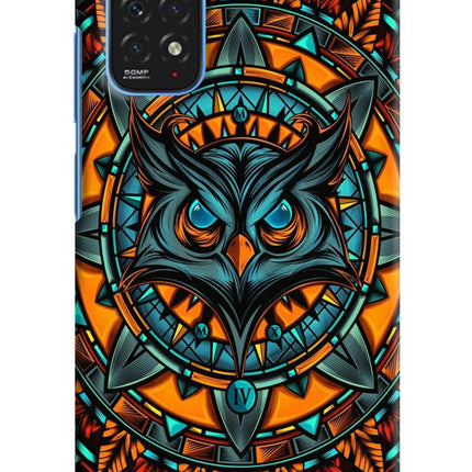 Angry Owl Art Redmi Note 11/11S Hard Case Back Cover by Casekaro
