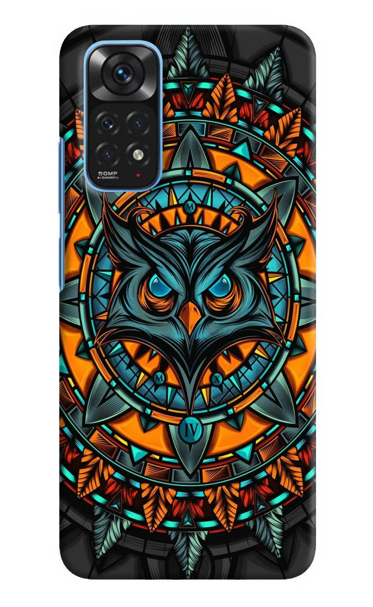 Angry Owl Art Redmi Note 11/11S Hard Case Back Cover by Casekaro
