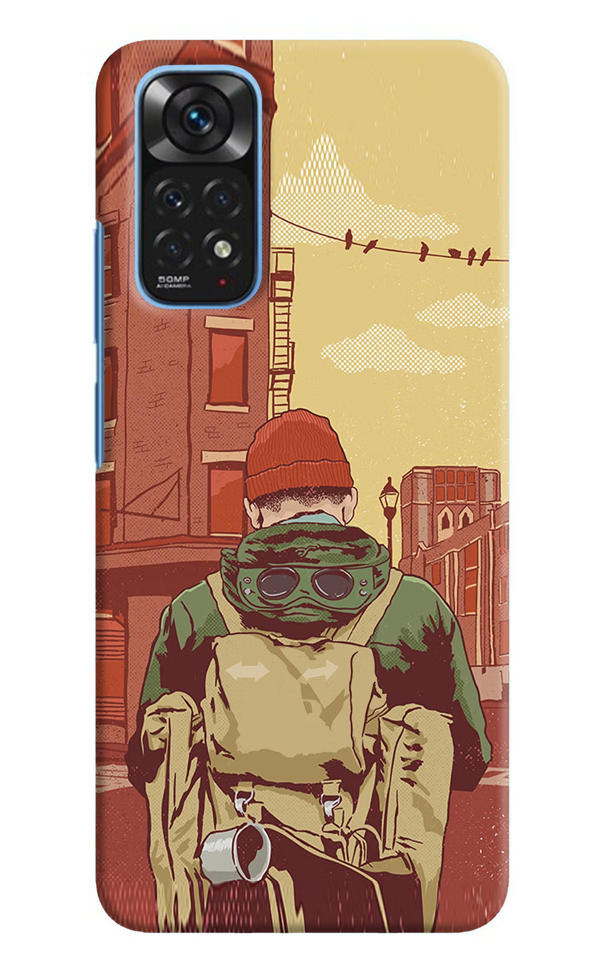 Adventurous Redmi Note 11/11S Hard Case Back Cover by Casekaro