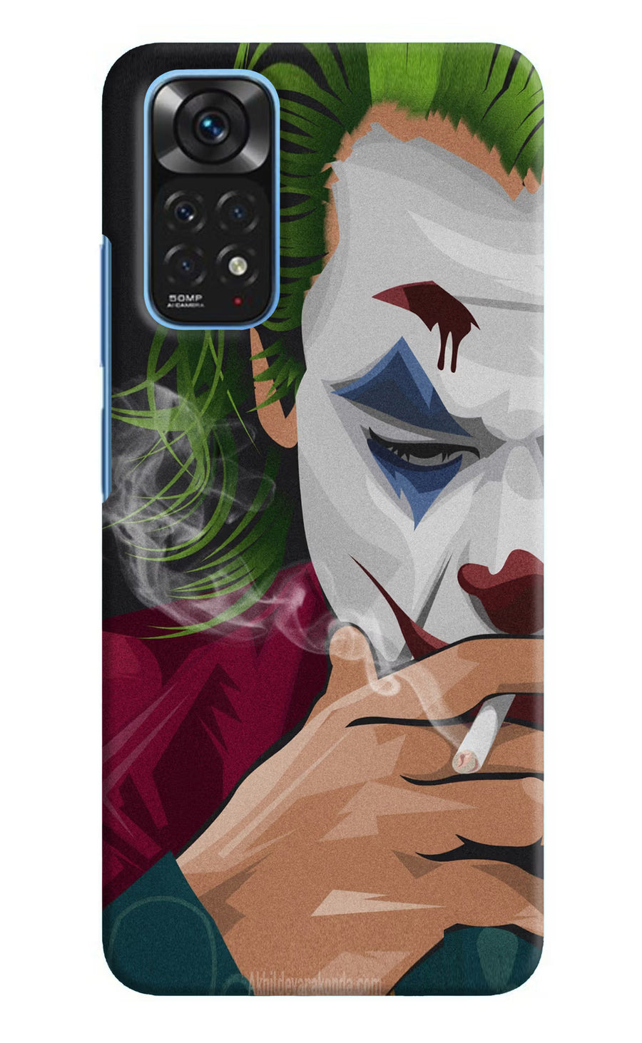Joker Smoking Redmi Note 11/11S Back Cover, Hard case