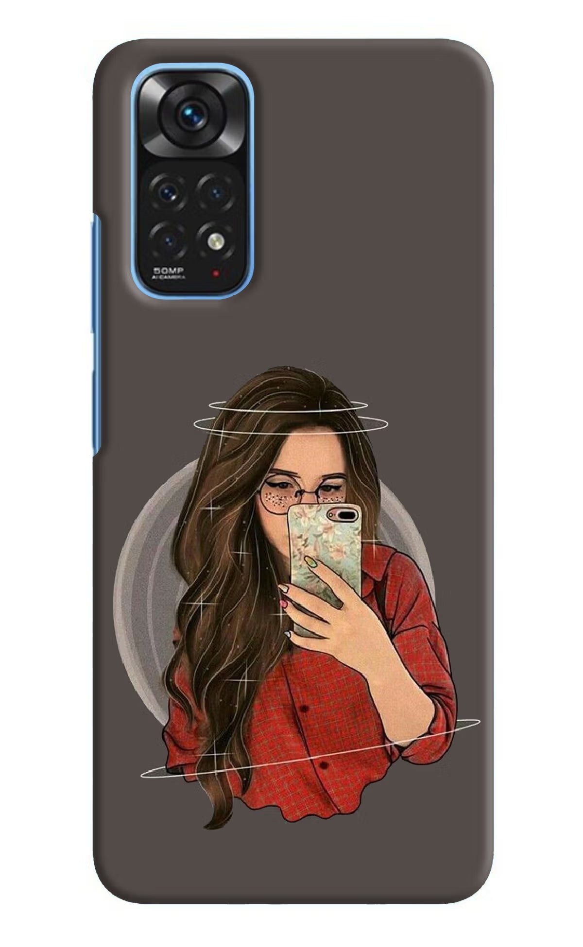 Selfie Queen Redmi Note 11/11S Hard Case Back Cover by Casekaro