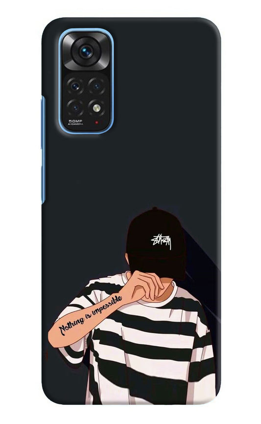 Aesthetic Boy Redmi Note 11/11S Hard Case Back Cover by Casekaro