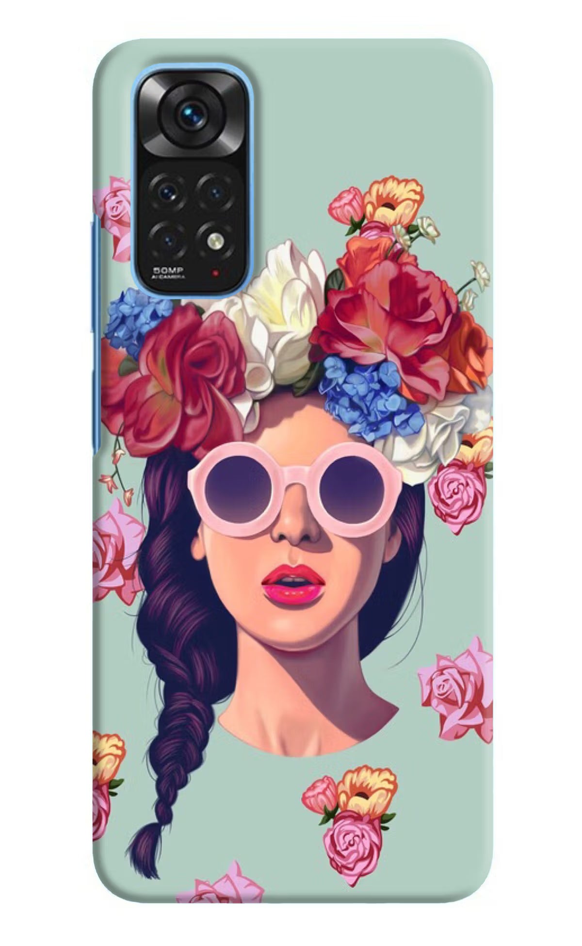 Pretty Girl Redmi Note 11/11S Hard Case Back Cover by Casekaro