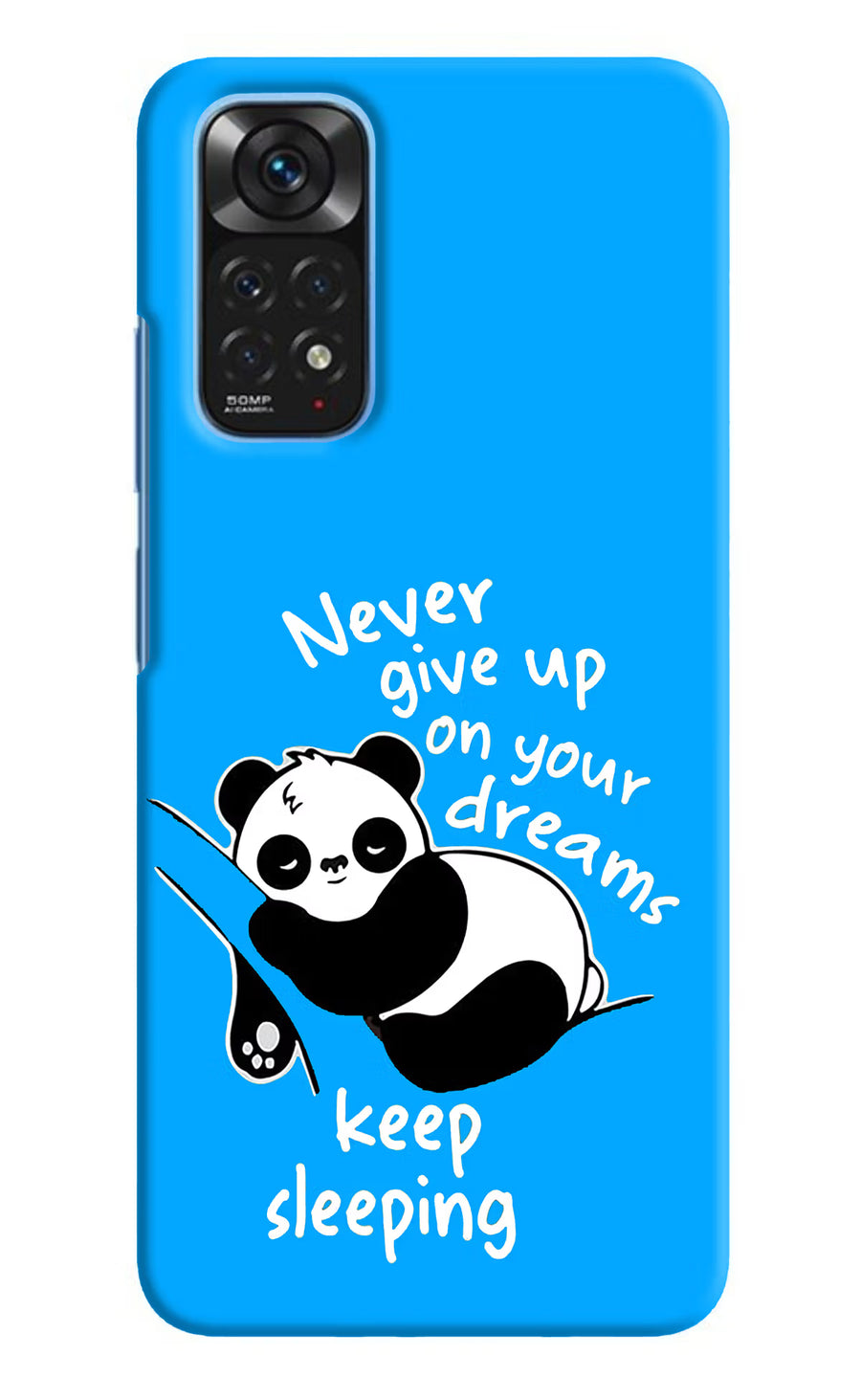 Keep Sleeping Redmi Note 11/11S Back Cover, Hard case