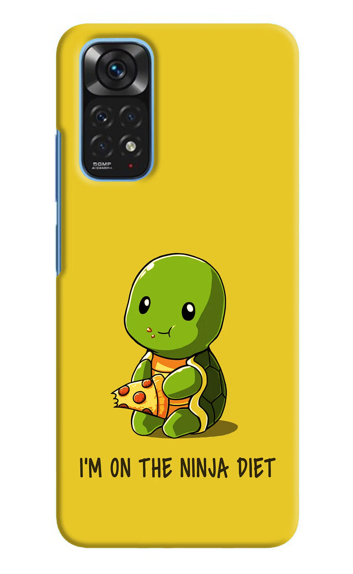 I'm on Ninja Diet Redmi Note 11/11S Hard Case Back Cover by Casekaro