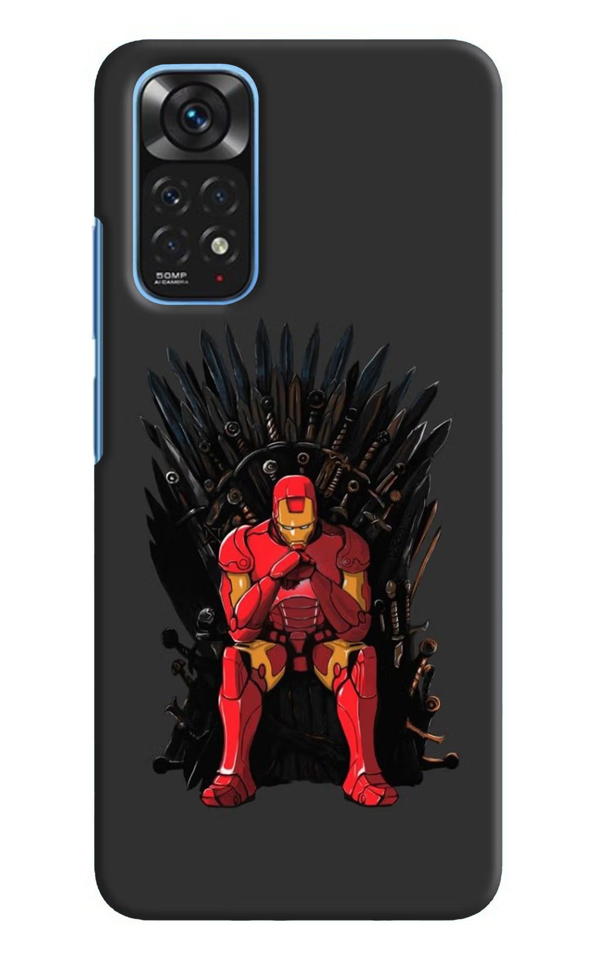 Ironman Throne Redmi Note 11/11S Hard Case Back Cover by Casekaro