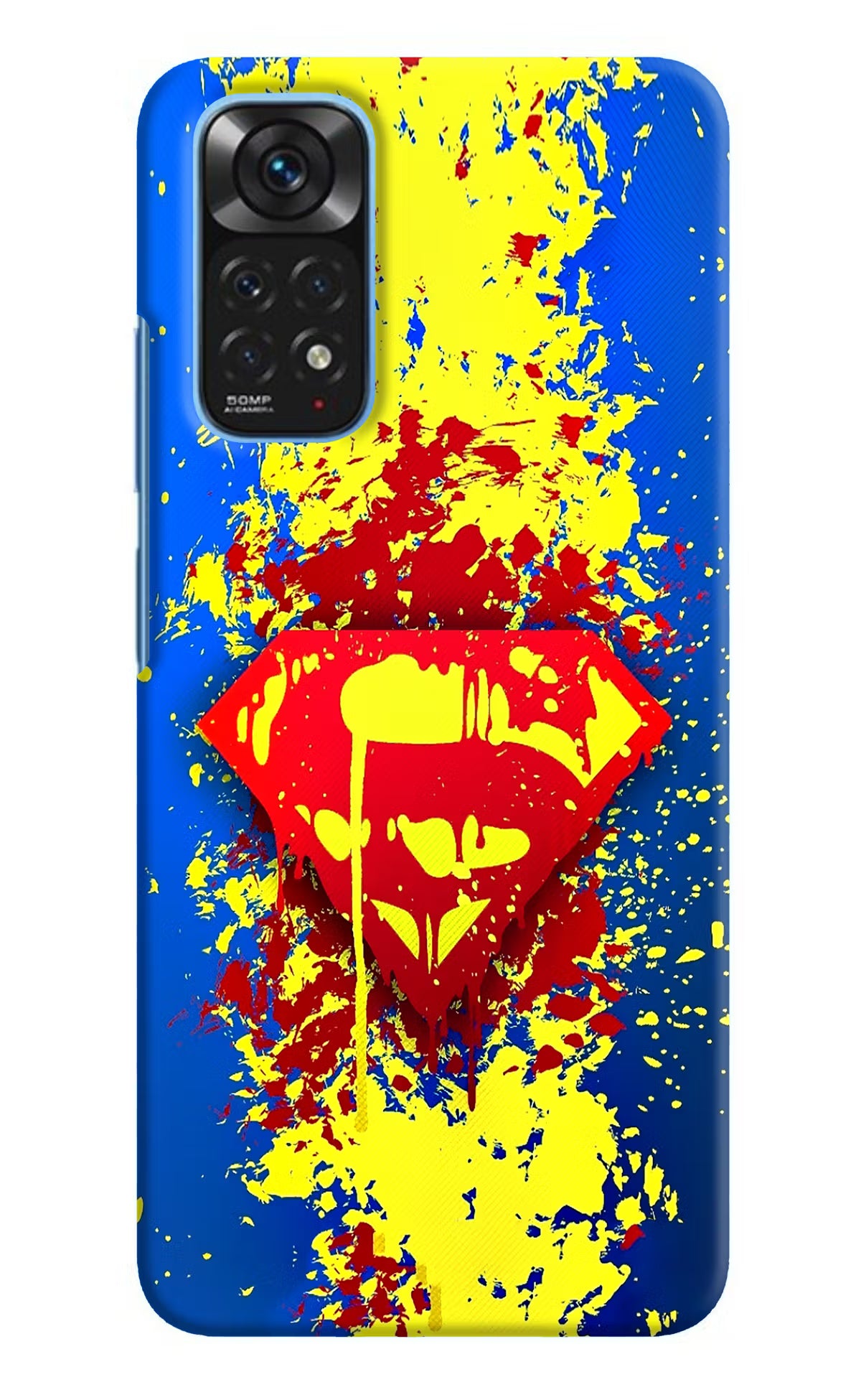 Superman logo Redmi Note 11/11S Hard Case Back Cover by Casekaro