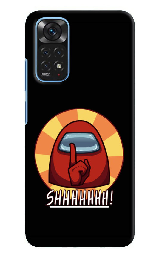 Among Us Shhh! Redmi Note 11/11S Hard Case Back Cover by Casekaro