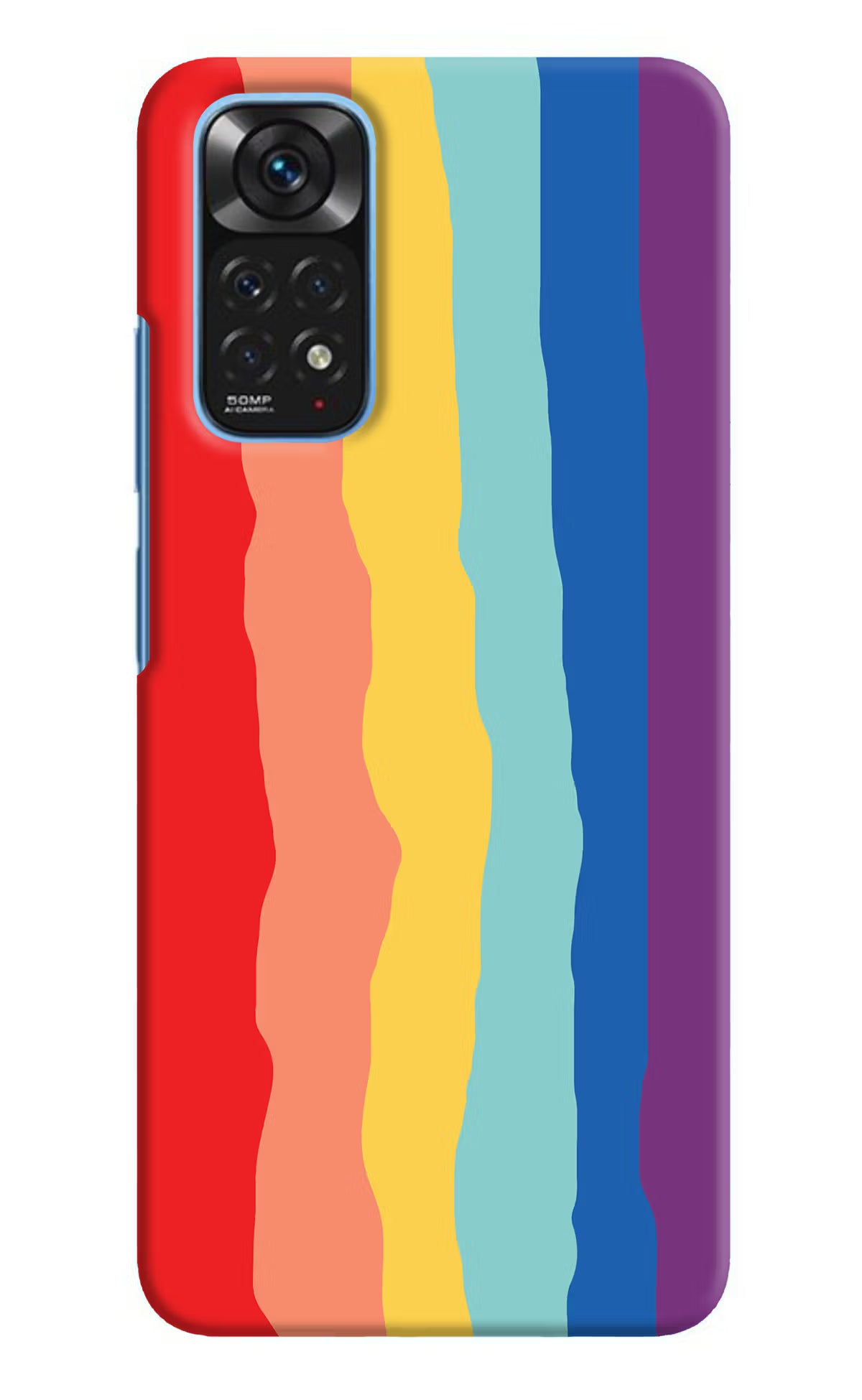 Rainbow Redmi Note 11/11S Hard Case Back Cover by Casekaro