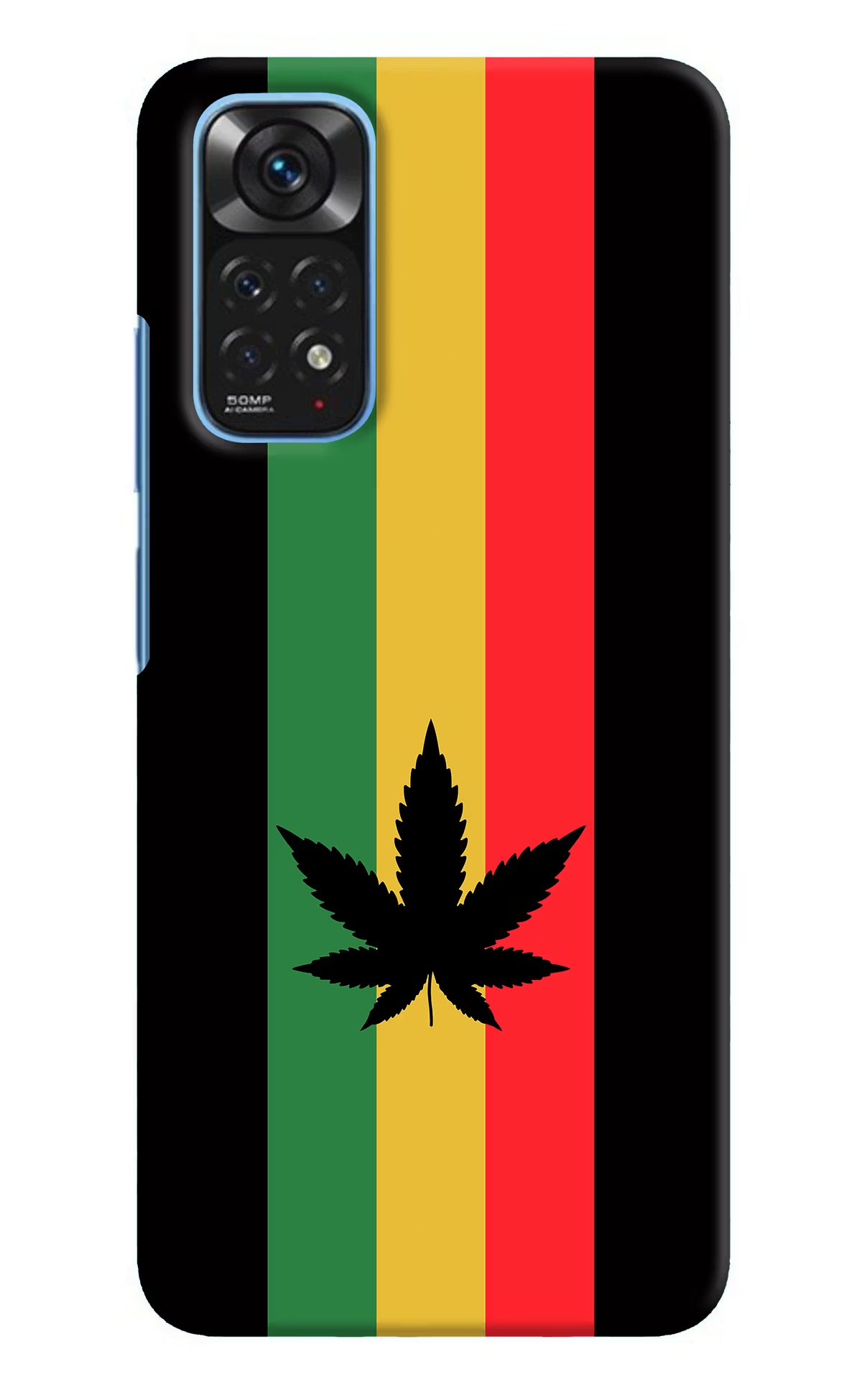 Weed Flag Redmi Note 11/11S Hard Case Back Cover by Casekaro
