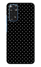 White Dots Redmi Note 11/11S Hard Case Back Cover by Casekaro