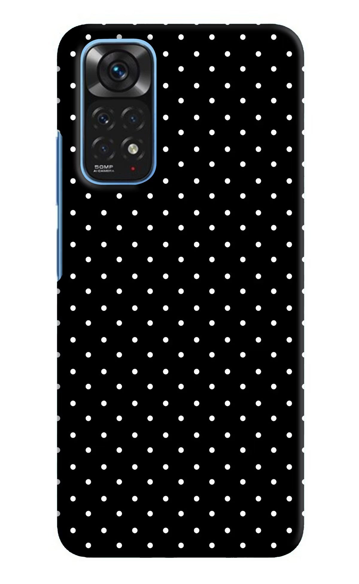White Dots Redmi Note 11/11S Hard Case Back Cover by Casekaro
