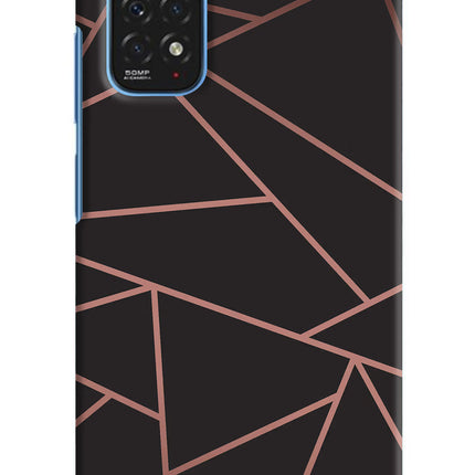 Geometric Pattern Redmi Note 11/11S Hard Case Back Cover by Casekaro