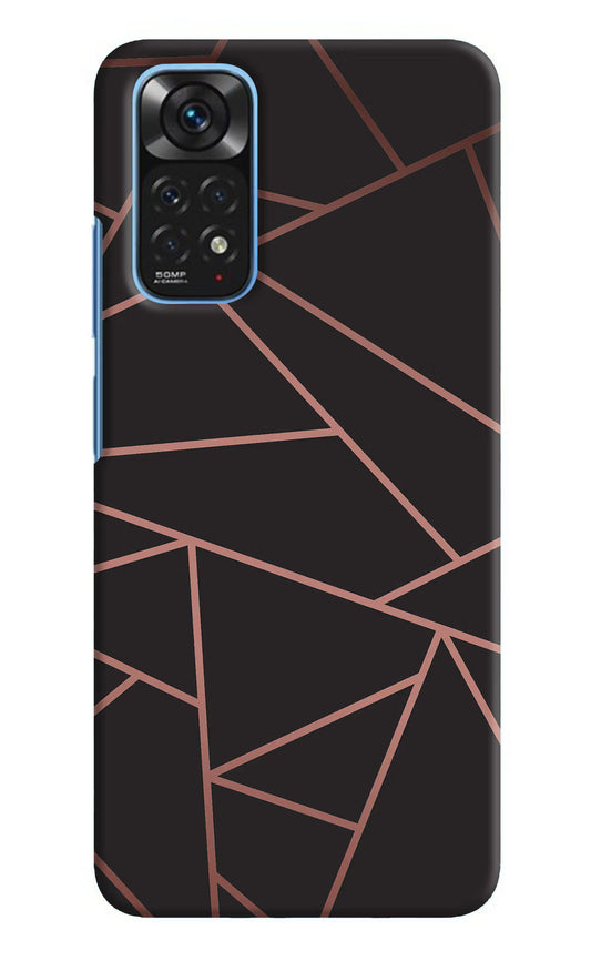 Geometric Pattern Redmi Note 11/11S Hard Case Back Cover by Casekaro