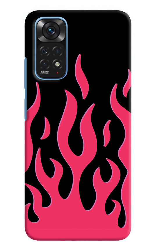 Fire Flames Redmi Note 11/11S Hard Case Back Cover by Casekaro