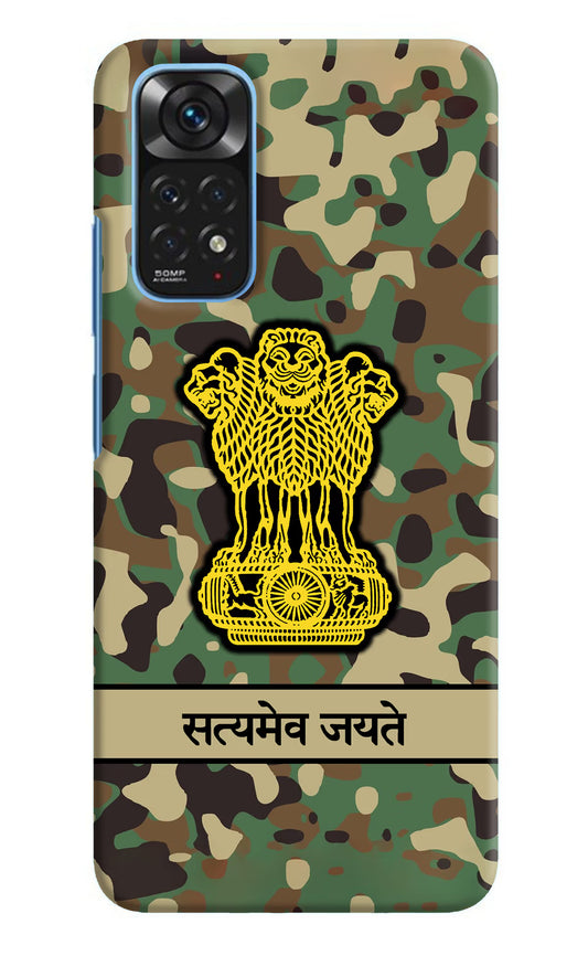 Satyamev Jayate Army Redmi Note 11/11S Hard Case Back Cover by Casekaro