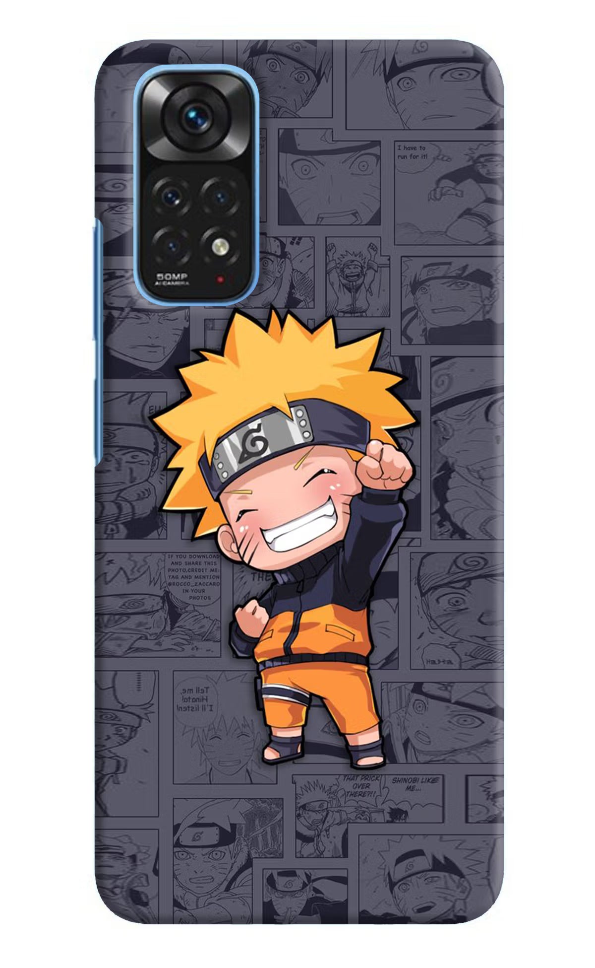 Chota Naruto Redmi Note 11/11S Hard Case Back Cover by Casekaro