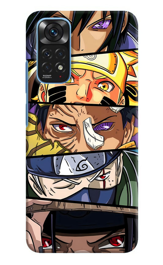 Naruto Character Redmi Note 11/11S Hard Case Back Cover by Casekaro
