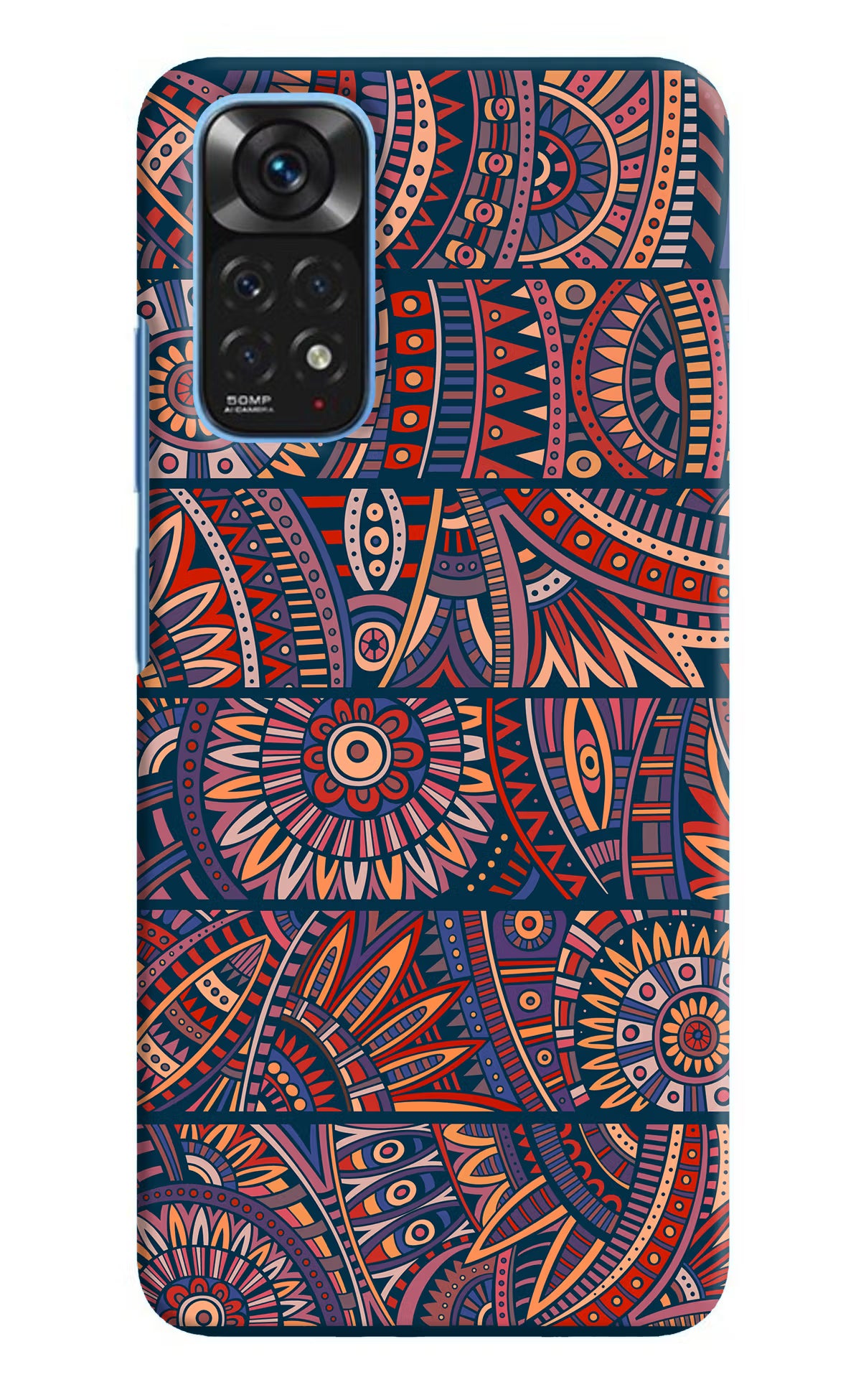 African Culture Design Redmi Note 11/11S Hard Case Back Cover by Casekaro